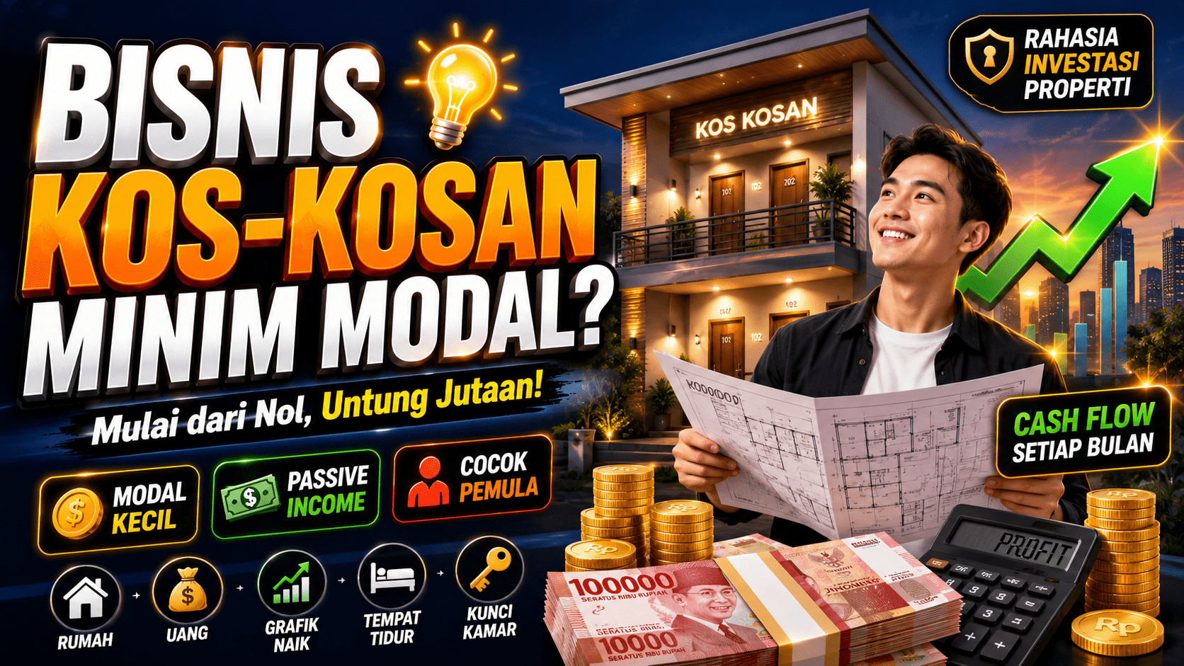 Ide Bisnis Kos Kosan Minim Modal